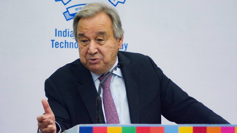 Violence against women is big cancer: UN chief Antonio Guterres